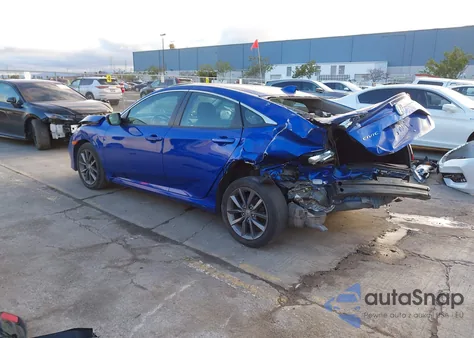 2019 Honda Civic Ex z USA, uszkodzony, nr VIN 19XFC1F30KE209600